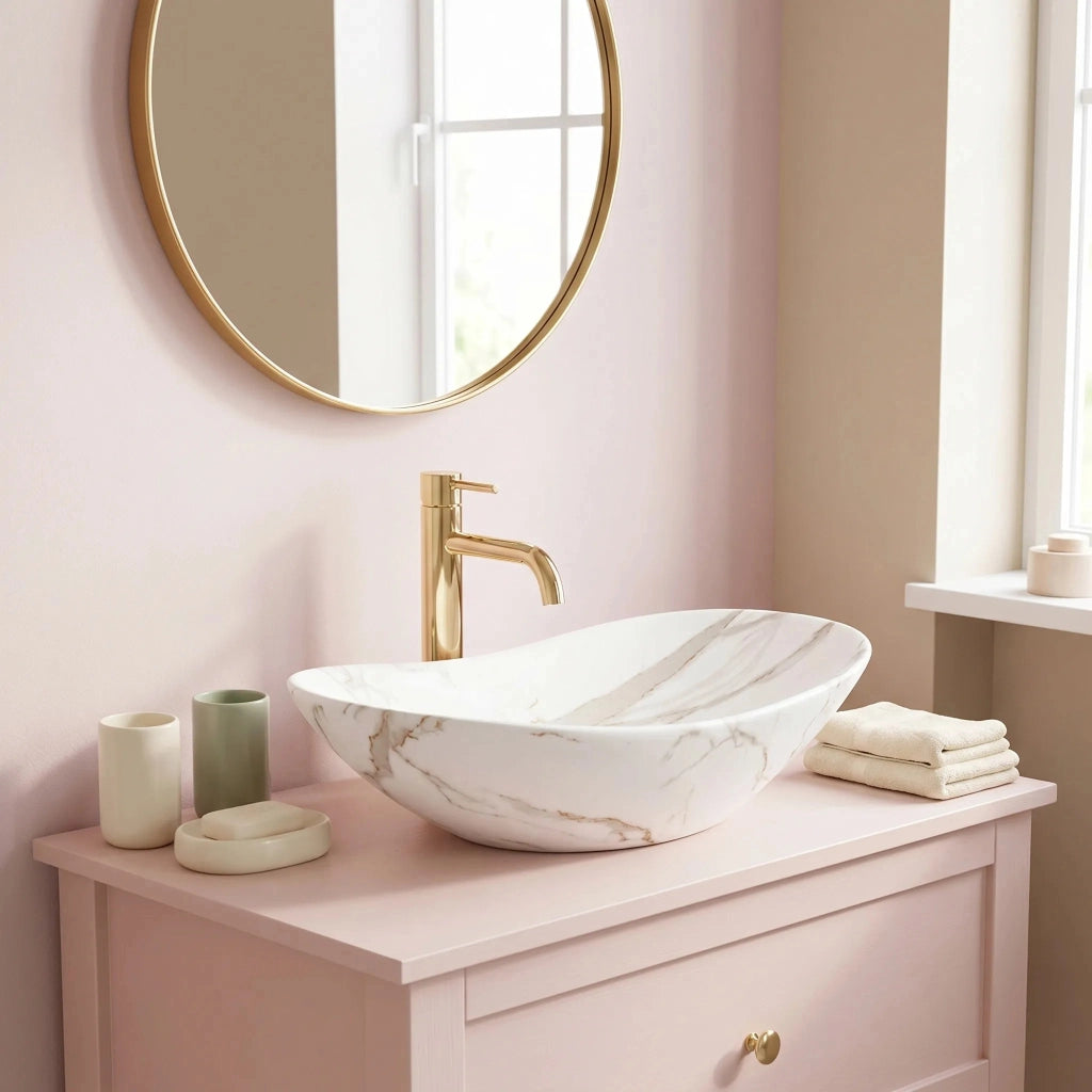 Lavabo Da Appoggio Rea Royal Lava Mat