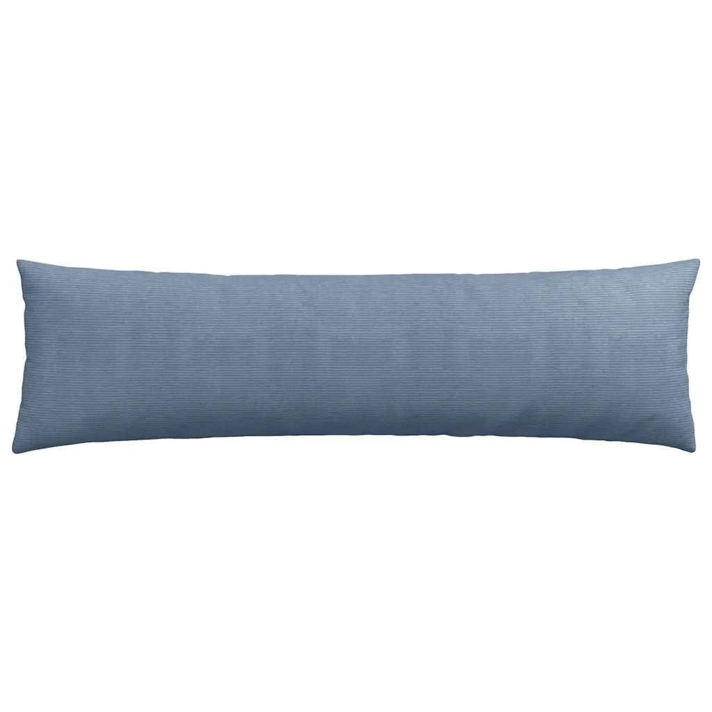 Cuscini da Divano 2 pz | Cuscini per sedie Blu 145 x 40 cm Tessuto in Cords
