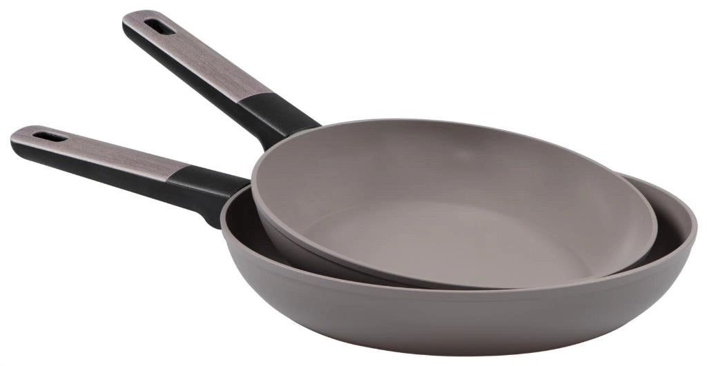 Set 2 Padelle Antiaderenti ad Induzione Mood Gray 24 + 28 cm