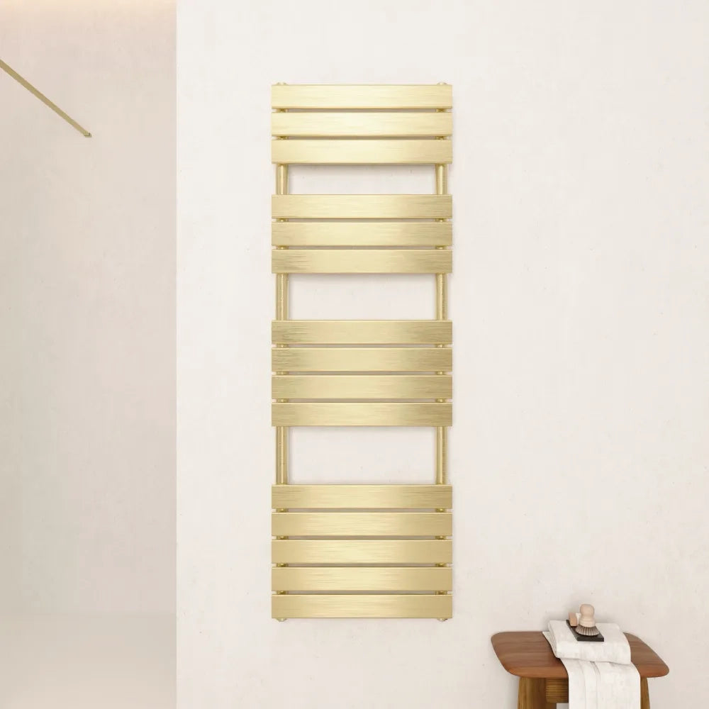 Termoarredo idraulico 1500x500 oro spazzolato interasse 450 | Andromeda