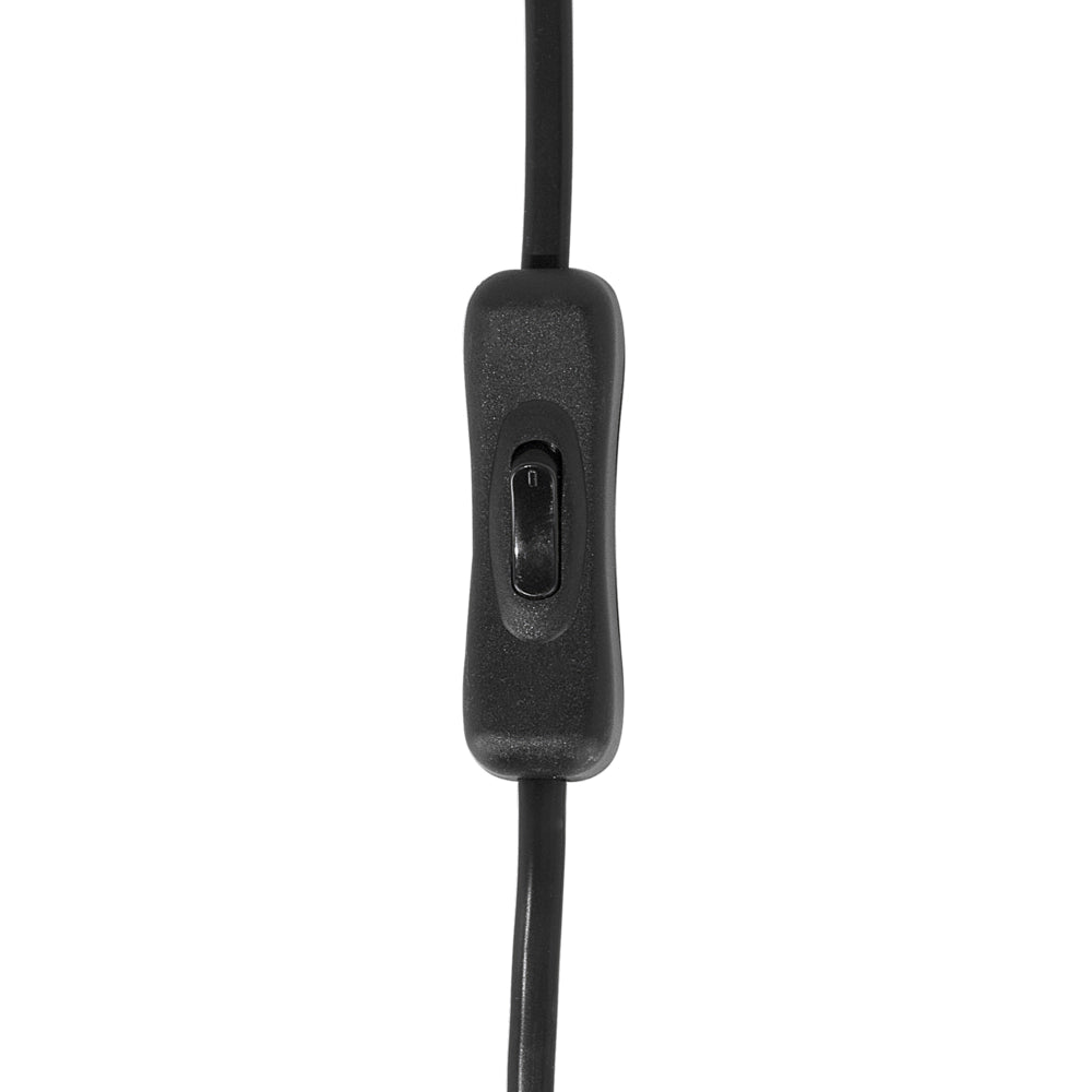 Lampada da Tavolo in Legno Nero e Paralume in Tessuto Contemporanea