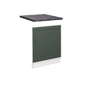 Pannello frontale Fame-Line Verde-oro rustico/Bianco 60 cm, PL Antracite Vicco