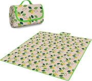 Tela di Picketnick XL acqua resistente 200x200 cm - Coperto di sabbia pieghevole per campeggio e famiglia