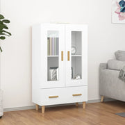 Credenza Bianca 70x31x115 cm in Legno Ingegnerizzato cod mxl 25251