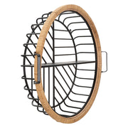 Homer, Mensola un Ripiano, 73x18x65h cm Marrone Rovere