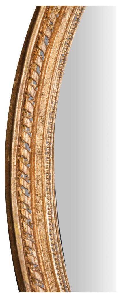 Biscottini Specchiera da appendere 36x3x50 cm finitura oro anticato