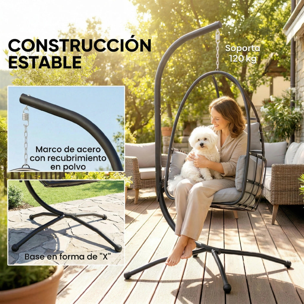 Sedia da pranzo con braccioli imbottita in tessuto grigio scuro ¨C Zephmum ¨C 120 kg