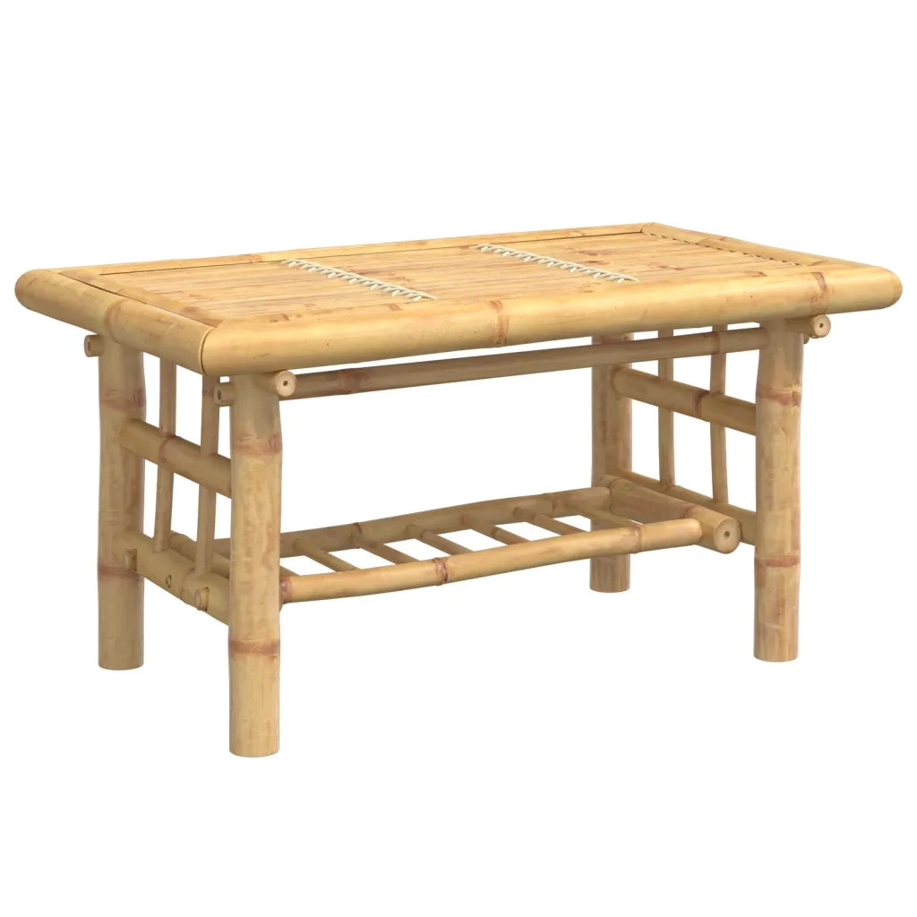 Tavolino da Salotto-Tavolino da soggiorno-Tavolo 70x45x36 cm in Bamb¨´