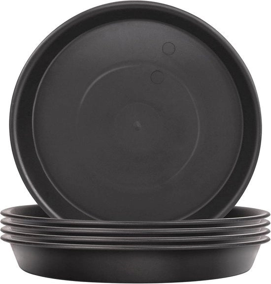Impianti per piante - bacini per le piante di vaso - 5 pezzi, piante da interni e da esterni - impianti per vaso - bacini - protezione superficiale - piante da appartamento - 36 cm