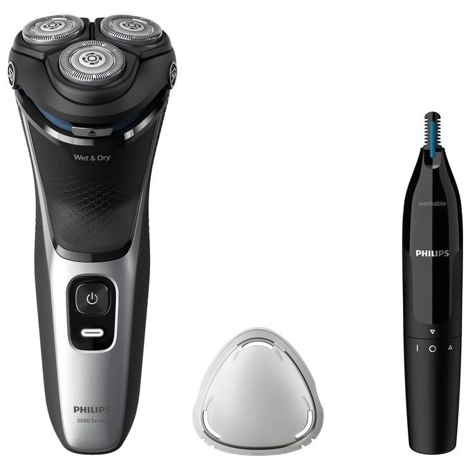 Philips Shaver 3000 Series S3143-02 Rasoio Elettrico Wet and Dry