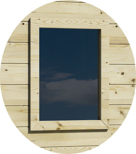 Finestra Fissa Per Casetta In Legno