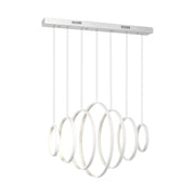 Lampadario LED Milagro Vertigo ML335 86W 4000K bianco