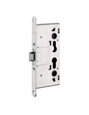 Serratura antipanico a cilindro per porta tagliafuoco, asse 65 mm, industriale, estremità tonde - THIRARD