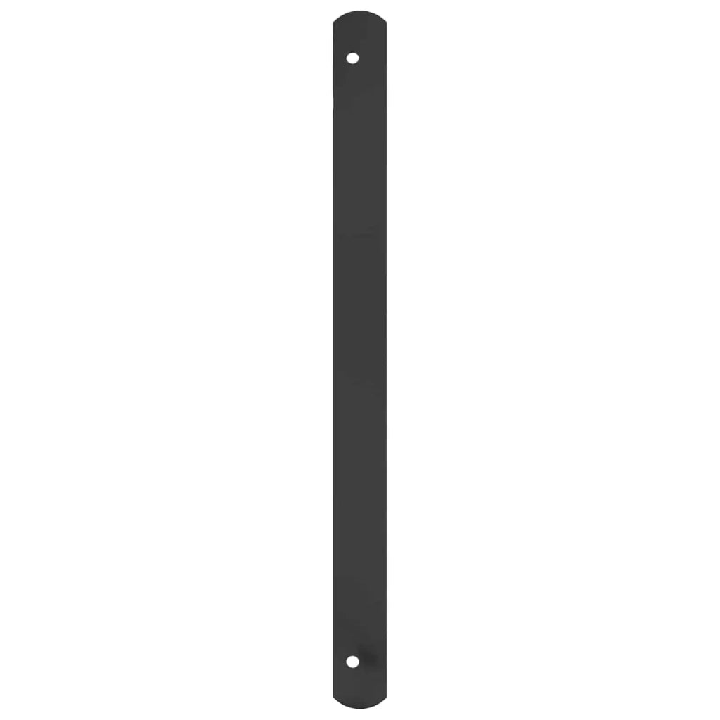 Griglia Finestra 174 x 45 cm Acciaio verniciato a polvere Nero
