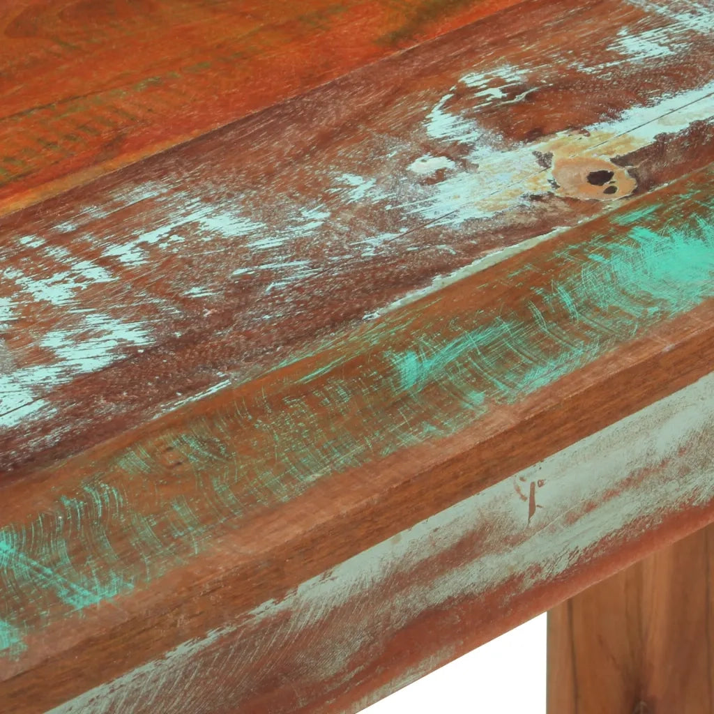 Tavolo Consolle | Tavolo d'Ingresso 110x35x76 cm in Legno Massello di Recupero