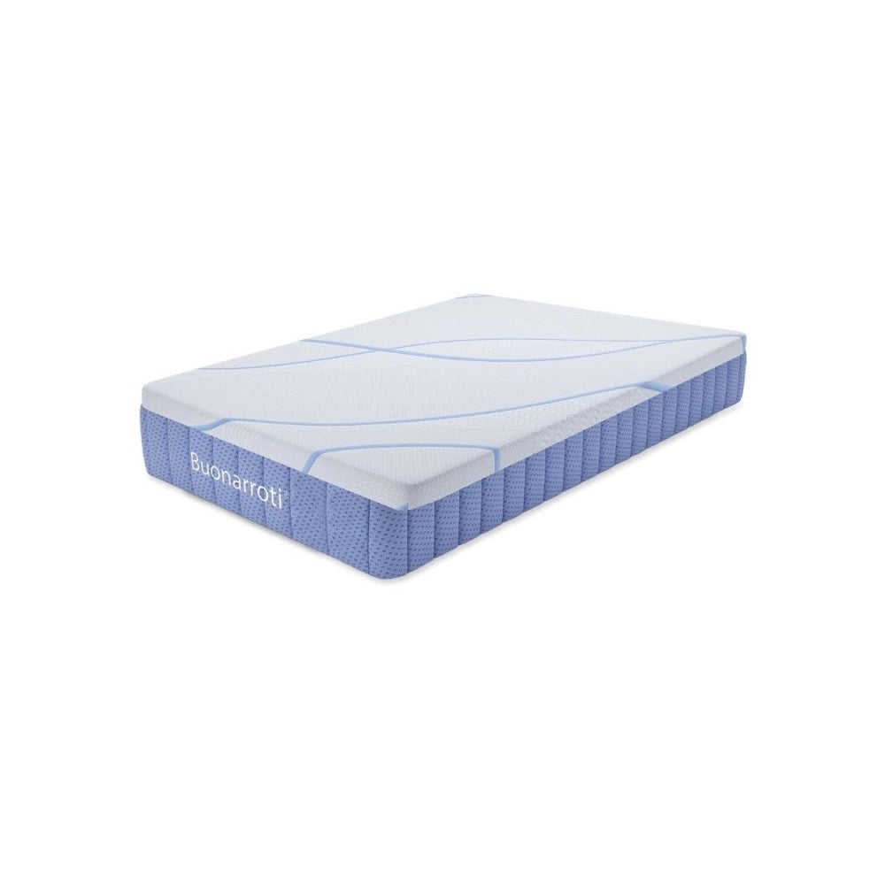 Materasso una piazza e mezza Pergamo a molle 5 zone con rivestimento Antiscivolo 120x190x30H