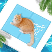 Matte rinfrescante per cani e gatti, coperta rinfrescante per cani, cuscino rinfrescante con gel non tossico per piccoli animali domestici, matto rinfrescante per cani, gatto rinfrescante autonomo, matto rinfrescante per cani, M, 65 x 50 cm