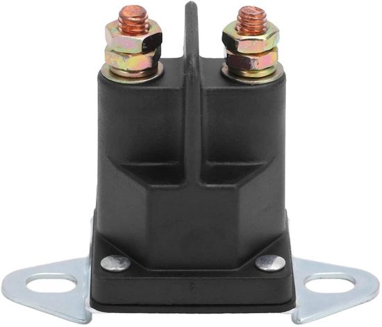 Relais di Avvio 12V - Alta Potenza 80 Amp - Continuo Servizio Solenoide Relais - per Carica Split per ATV - Bobina di Acciaio Verniciata a Vermeil.