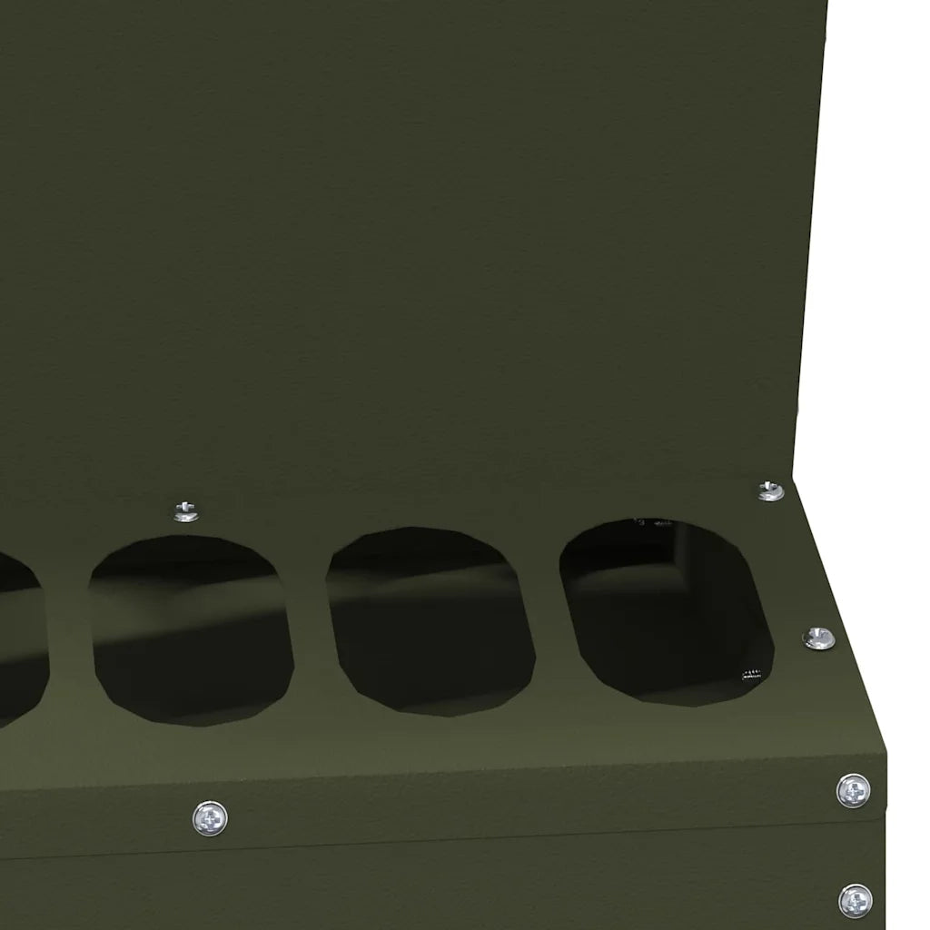 Feeder per pollo Verde oliva 30 x 30 x 39 cm CFW1123265
