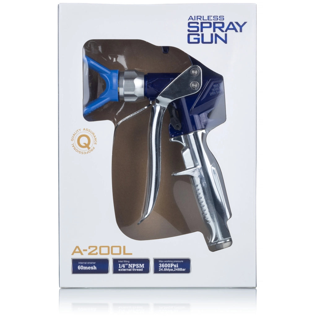 Pistola a Spruzzo Blue Monster con Protezione – Alta Pressione 500 Bar | Compatibile con Graco, Wagner, Titan