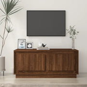 Tavolino Salotto Rovere Marrone 102x50x44 cm Legno Multistrato 819883