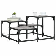 Tavolino da Salotto Grigio Sonoma 68x68x40 cm Legno Multistratocod mxl 110185