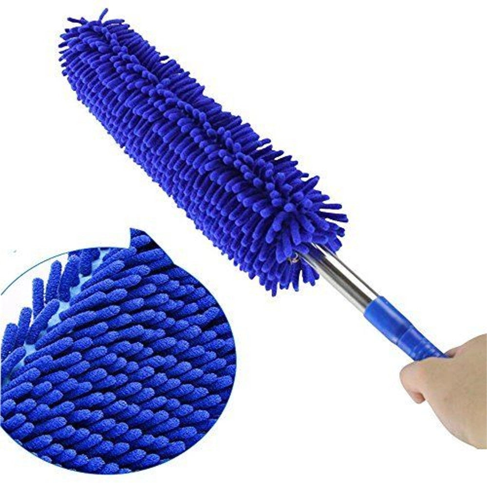 Trade Shop - Piumino Spolverino Microfibra Cattura Polvere Duster Antipolvere Pulizia -
