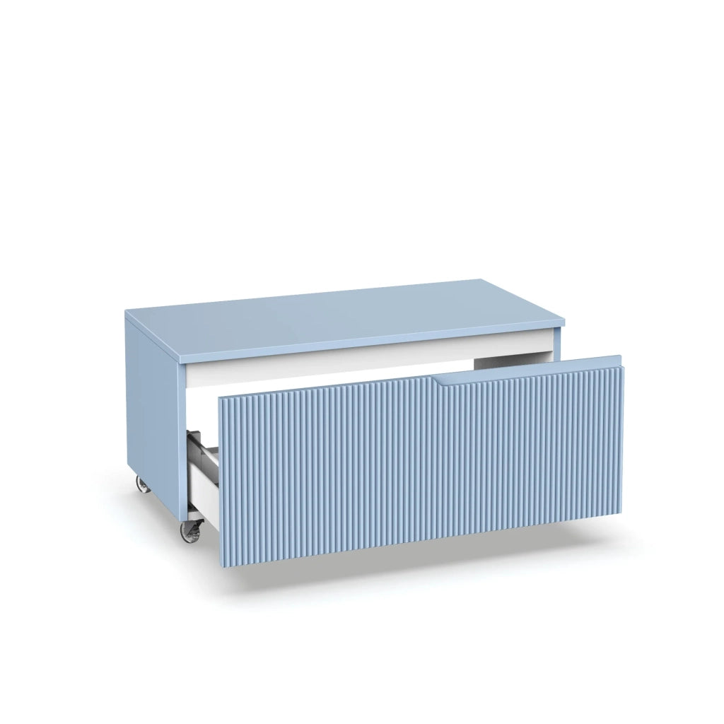 Cassettiera VENERE azzurro tiffany_80x45x42
