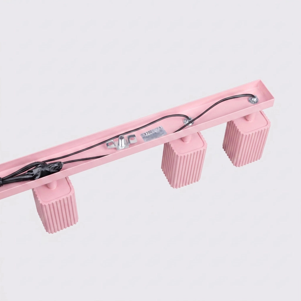 Plafoniera RAYO 6L rosa