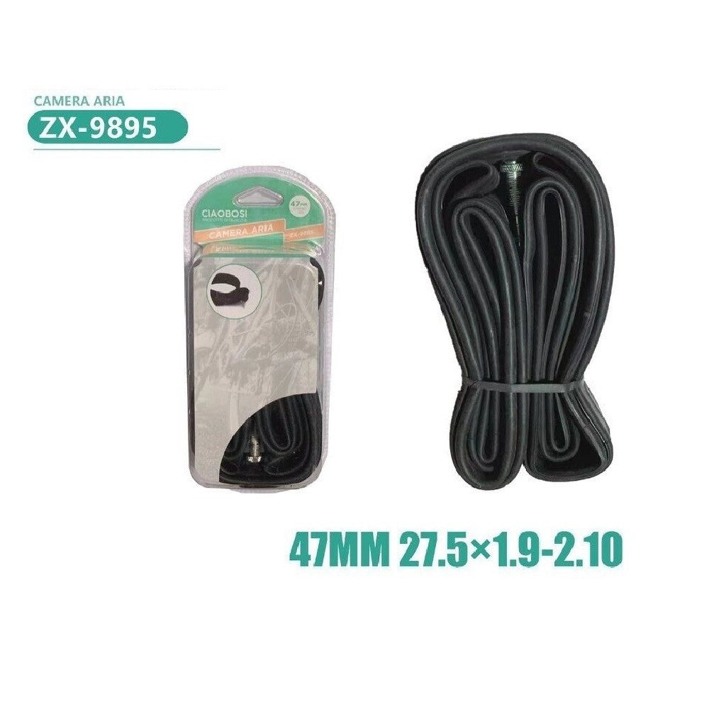Trade Shop - Camera D'aria Per Pneumatici Ruote Bici Bicicletta 47mm 27.5×1.9-2.10 Zx-9895 -