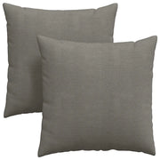 Cuscini da Divano 2 pz | Cuscini per sedie Grigio chiaro 80 x 80 cm