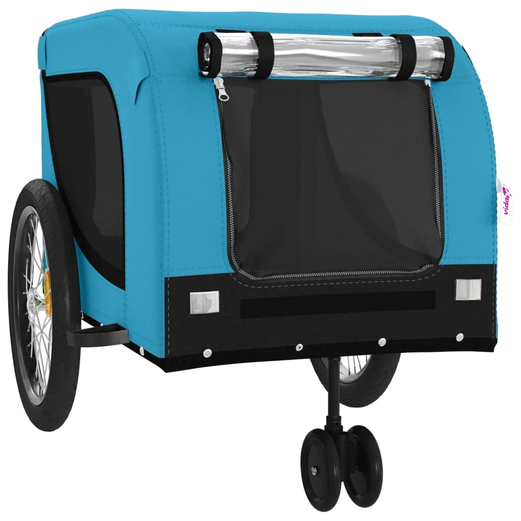Rimorchio/carrello per animali domestici blu 02_0044252