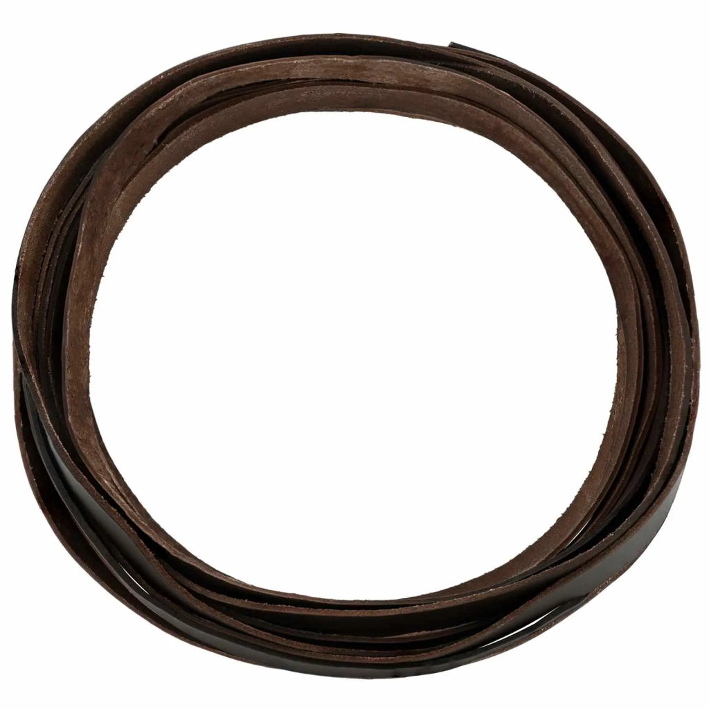 Cinturino in pelle Marrone Scuro 1000 x 1,5 cm Pelle 42034183