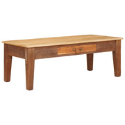 Tavolino da salotto | Tavolino da caff¨¨ | Tavolino da Soggiorno con cassetto Marrone 110 x 55 x 40 cm