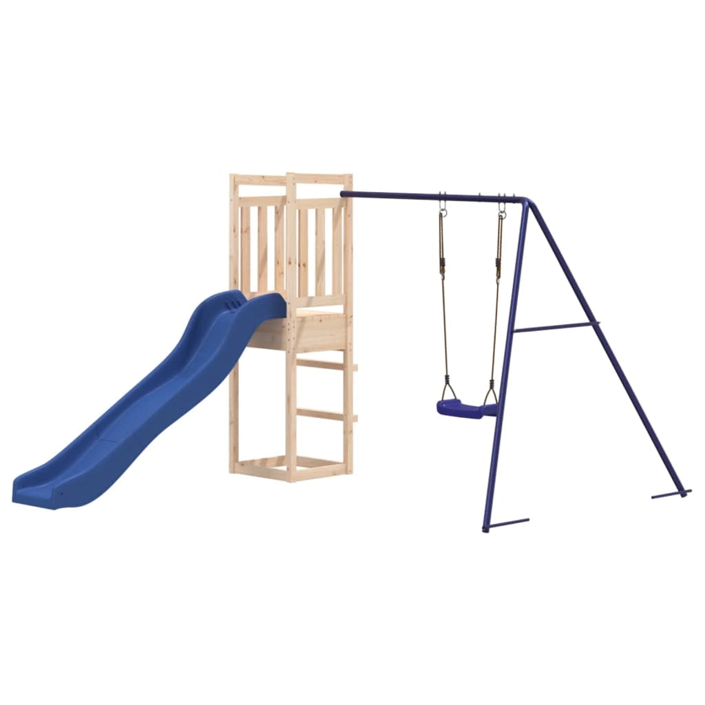 Set da Gioco da Esterno in Legno Massello di Pinocod mxl 78715