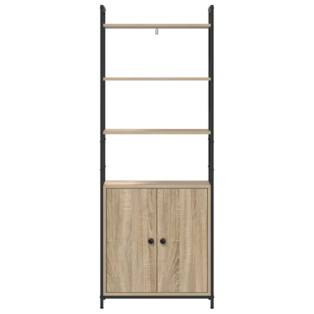 Armadio per Libri Rovere Sonoma 60 x 24 x 161 cm