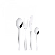TENDENCE, Posate Set 24 Pz, Scatola Wengè, Casa Bugatti