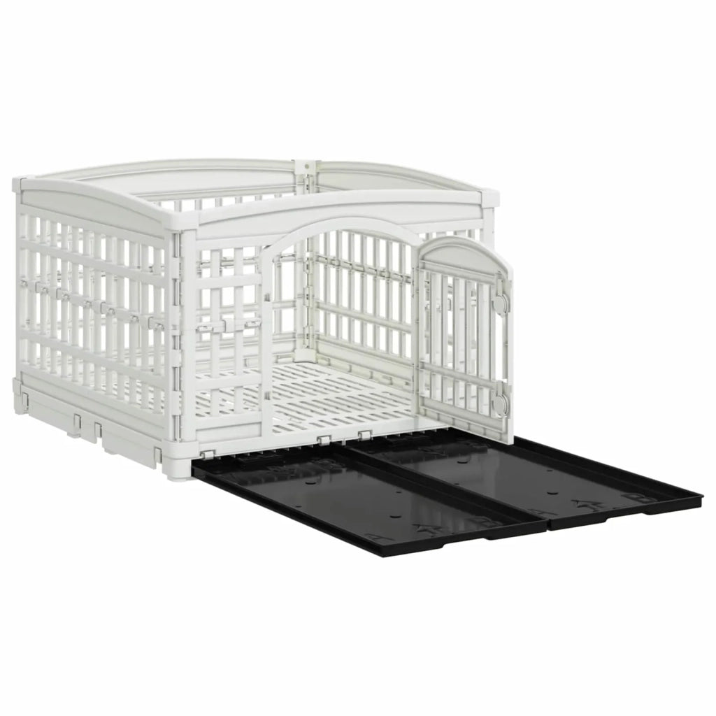 Parco giochi per cani a 4 pannelli 177,5 x 154,5 x 112 cm 42027221