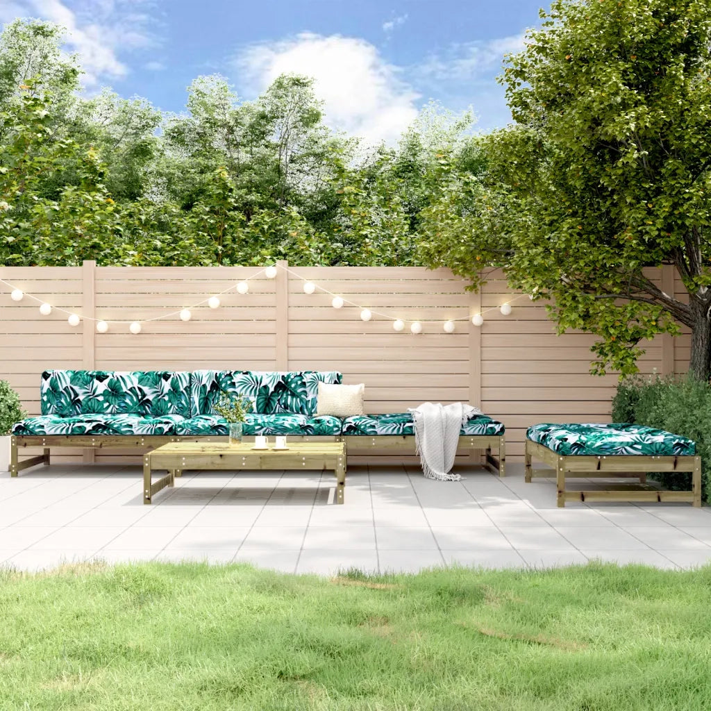 Set Salotto da Giardino 5 pz in Legno Impregnato di Pinocod mxl 117944