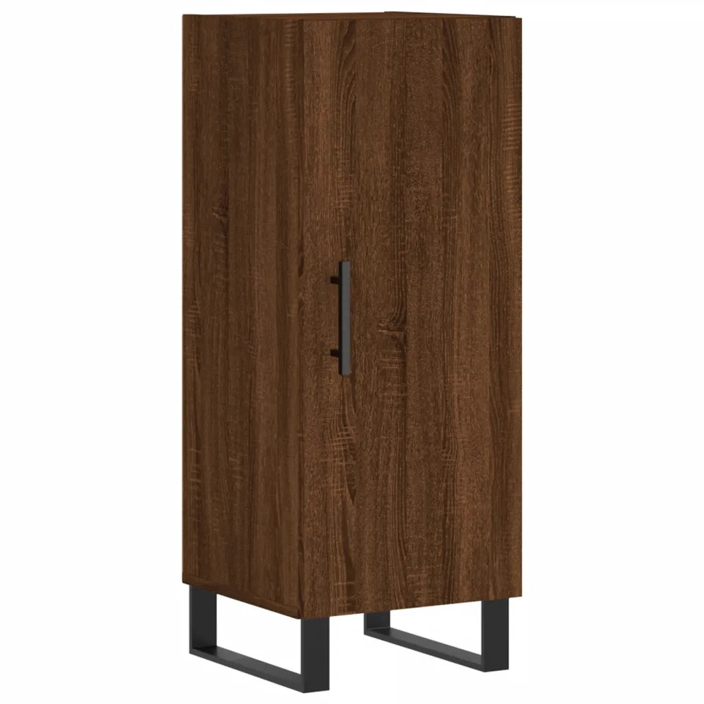 Credenza Rovere Marrone 34,5x34x90 cm in Legno Multistratocod mxl 104594
