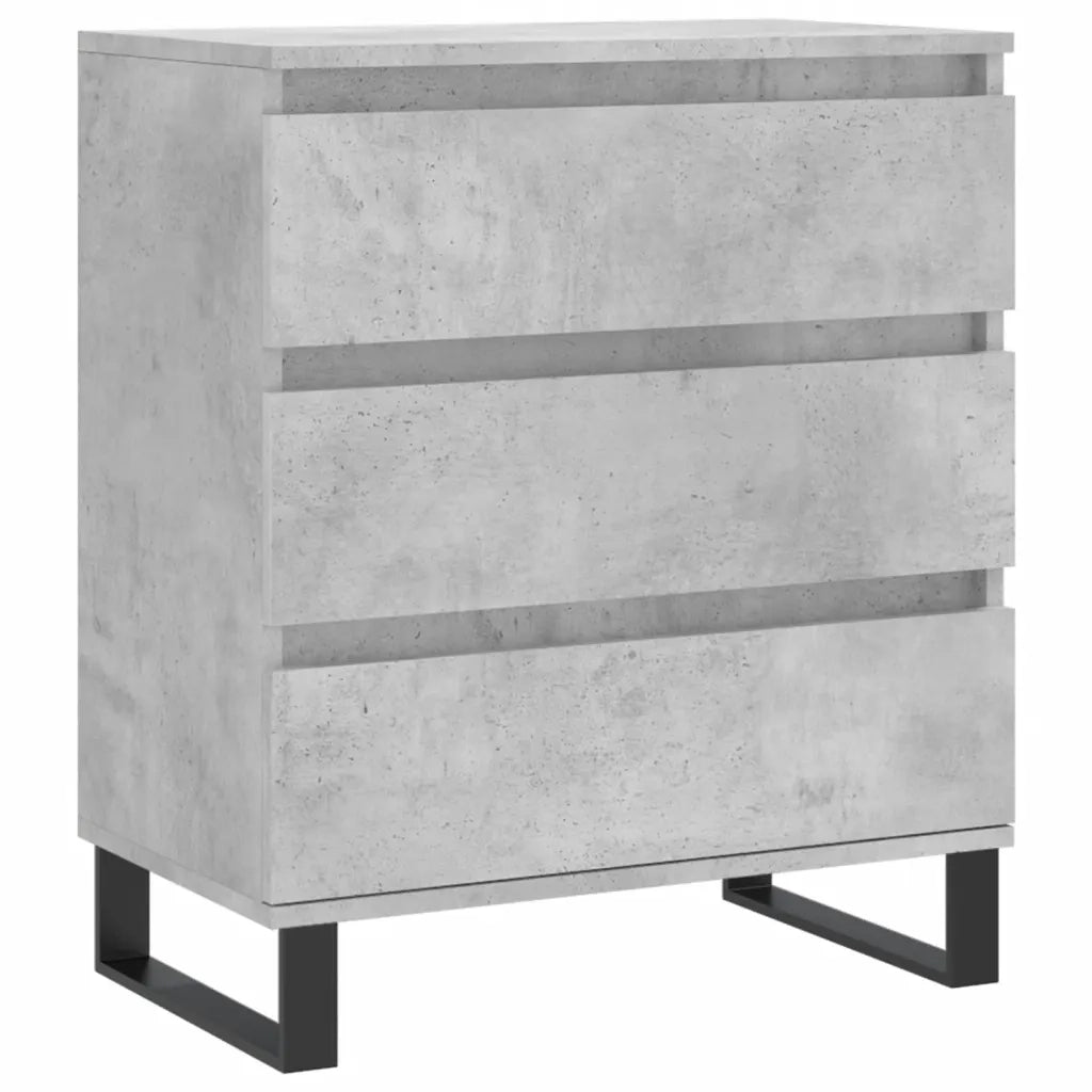 Credenza Grigio Cemento 60x35x70 cm in Legno Multistrato 827192