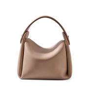 Borsa a tracolla Hobo in vera pelle marrone