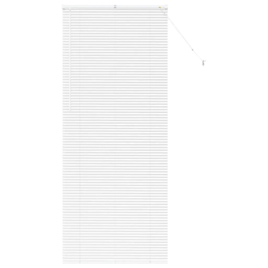 Tendaggi a Veneziana | Tenda a lamelle Bianco 220 x 90 cm Alluminio