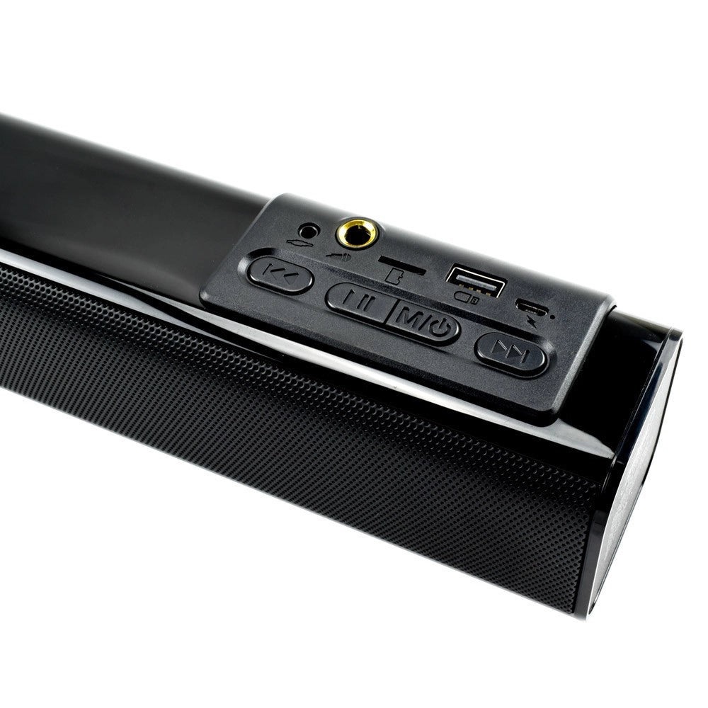 Trade Shop - Soundbar Barra Audio Bluetooth Wireless 5wx2 Ricaricabile Telecomando Q-yx801 -