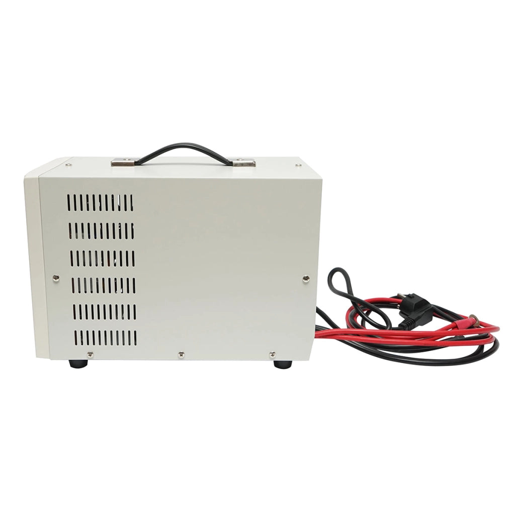 UPS con inverter per riscaldamento centralizzato 1400W/2000VA, onda sinusoidale pura 24V/230V, 2 prese schuko, display LCD, AVR Breckner Germany