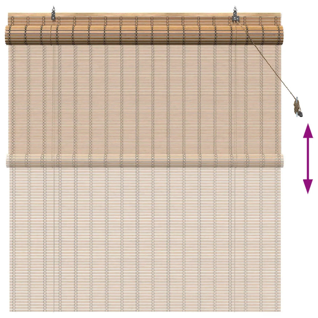 Tenda a rullo Natura 160 x 160 cm Bambù 42039766