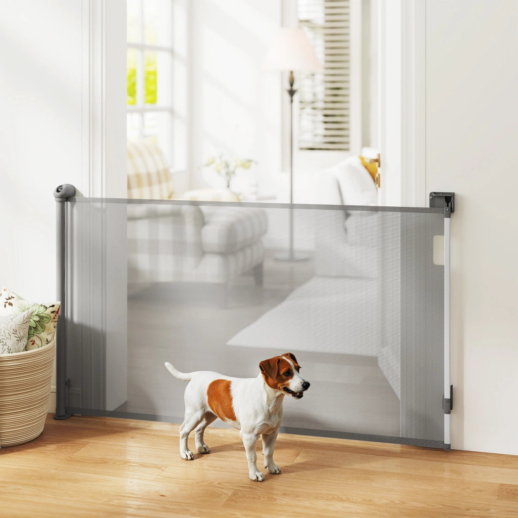 Barriera per cani retrattile ¨C Minimal ¨C 149 cm, grigio