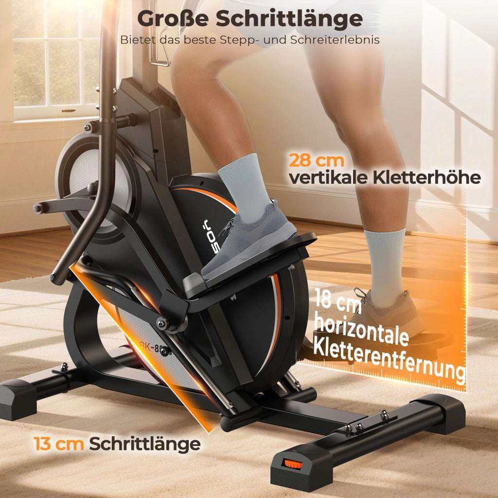Ellittica 3 in 1 ¨C Zephmum ¨C Crosstrainer Magnetico con Monitor LCD