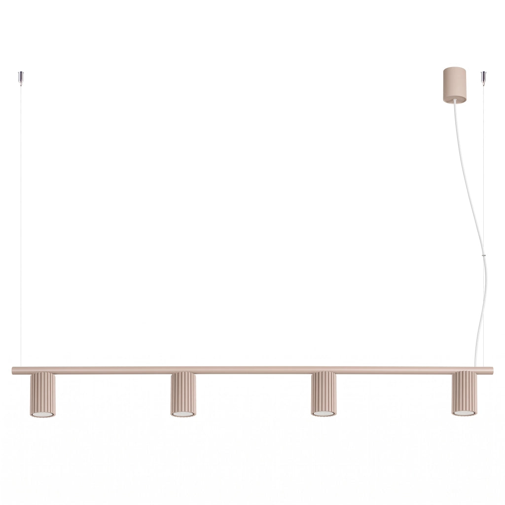 Lampadario KARBON 4 taupe