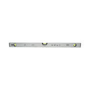 Livella magnetica in alluminio da 800 mm, con 3 bolle di livello e righello graduato da 0 a 80 cm, marca Crownman.